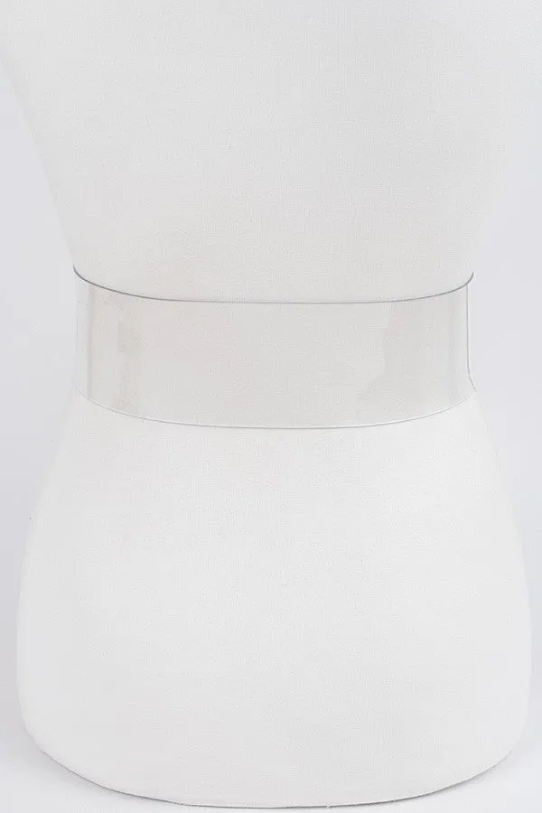 121124 Transparent Plus Size Belt