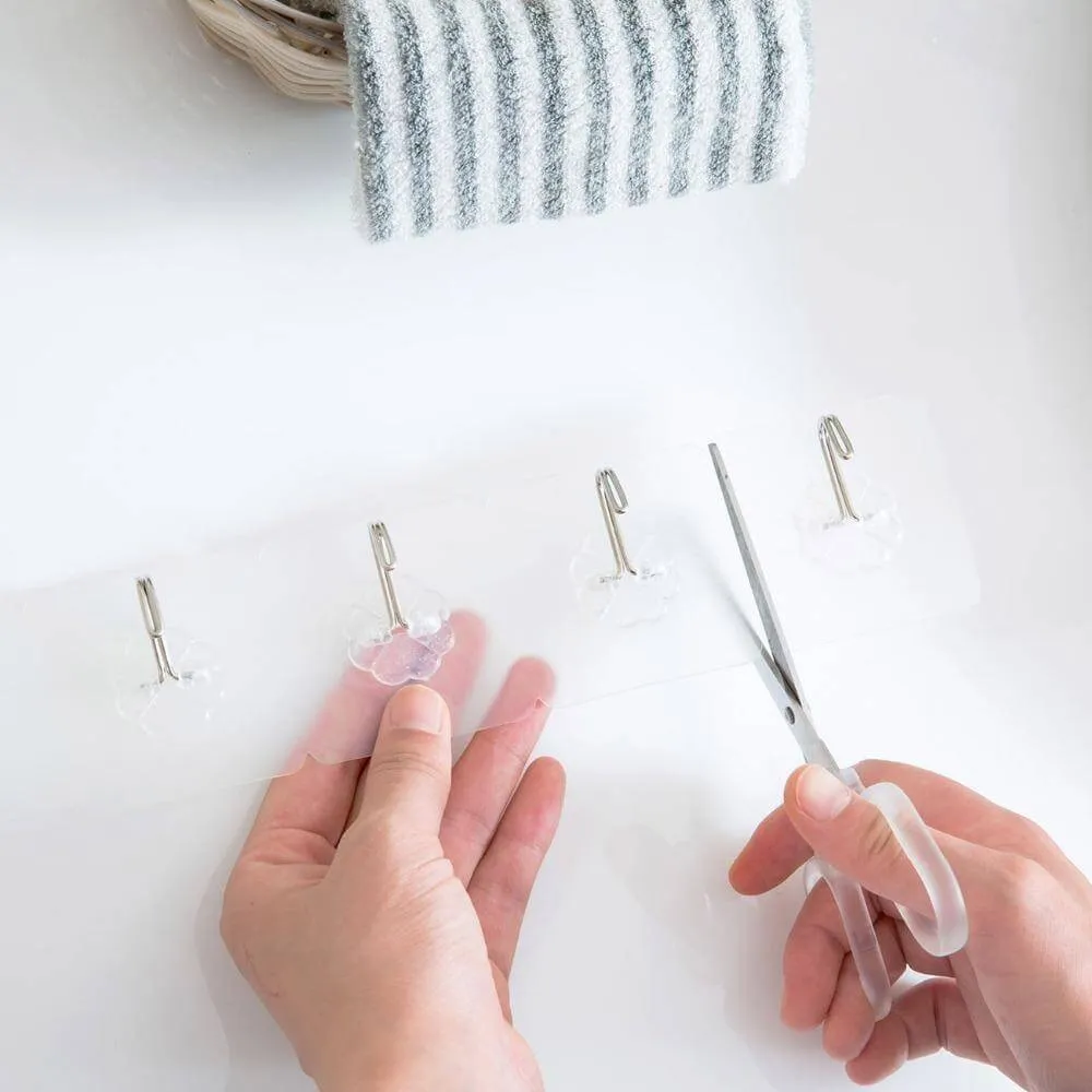 Adhesive Hooks For Walls (5 Pieces)