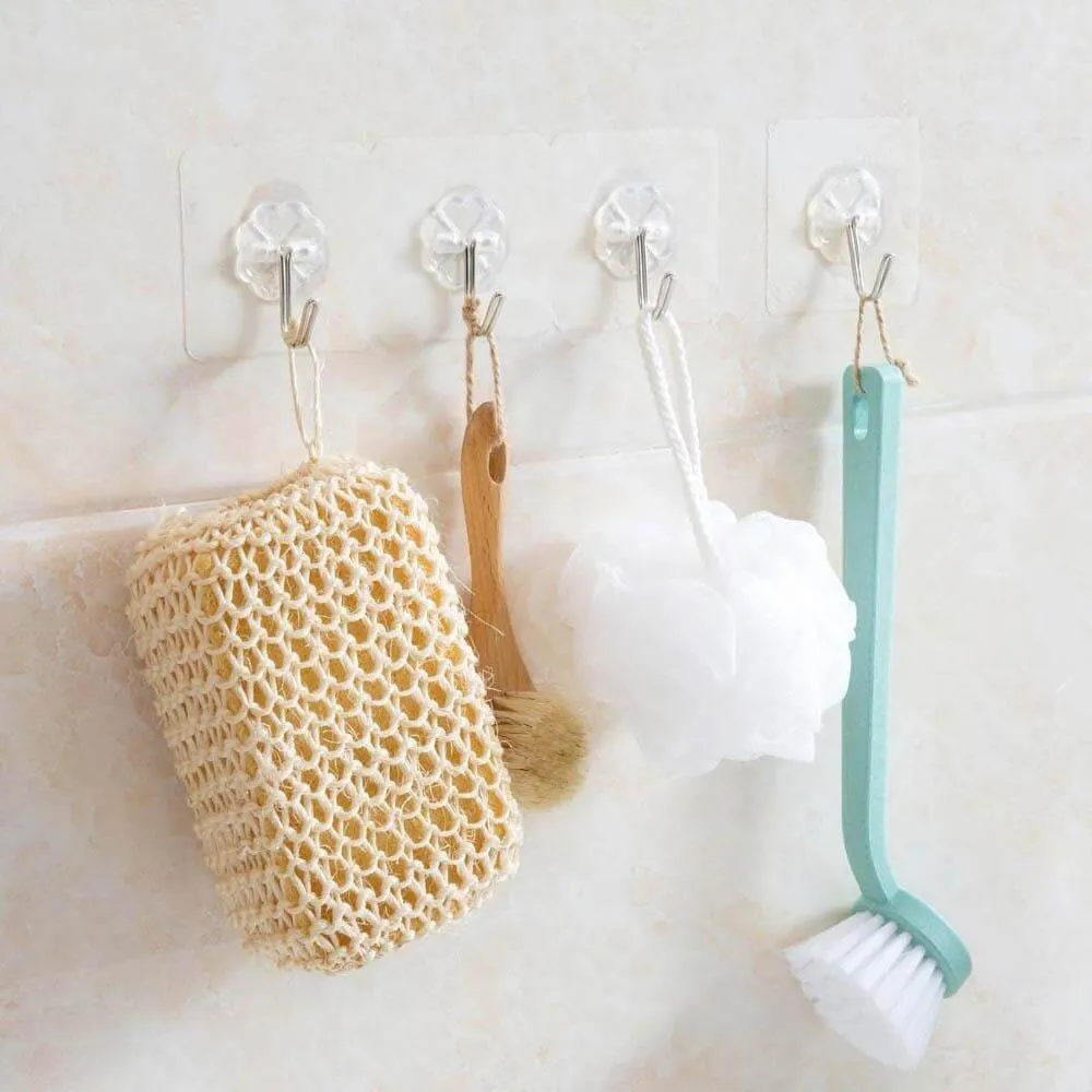 Adhesive Hooks For Walls (5 Pieces)