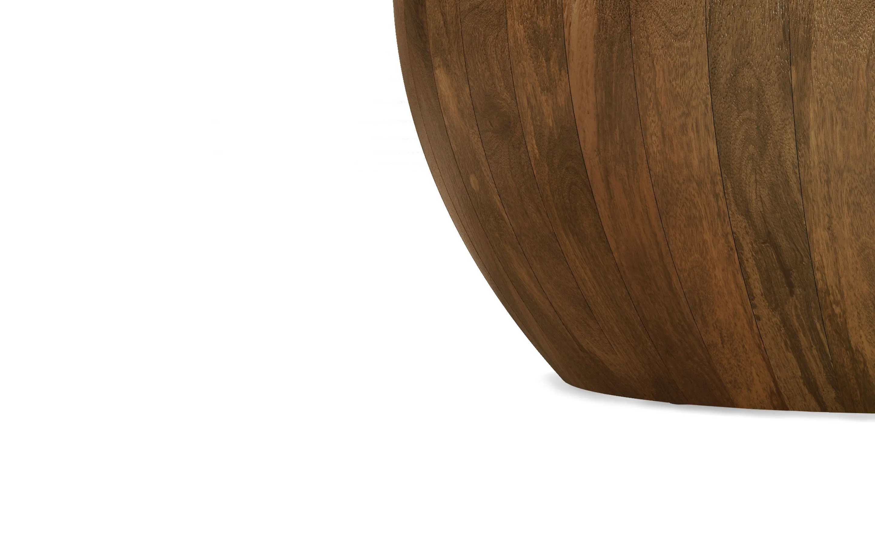 Elmbrook Drum Coffee Table in Mango