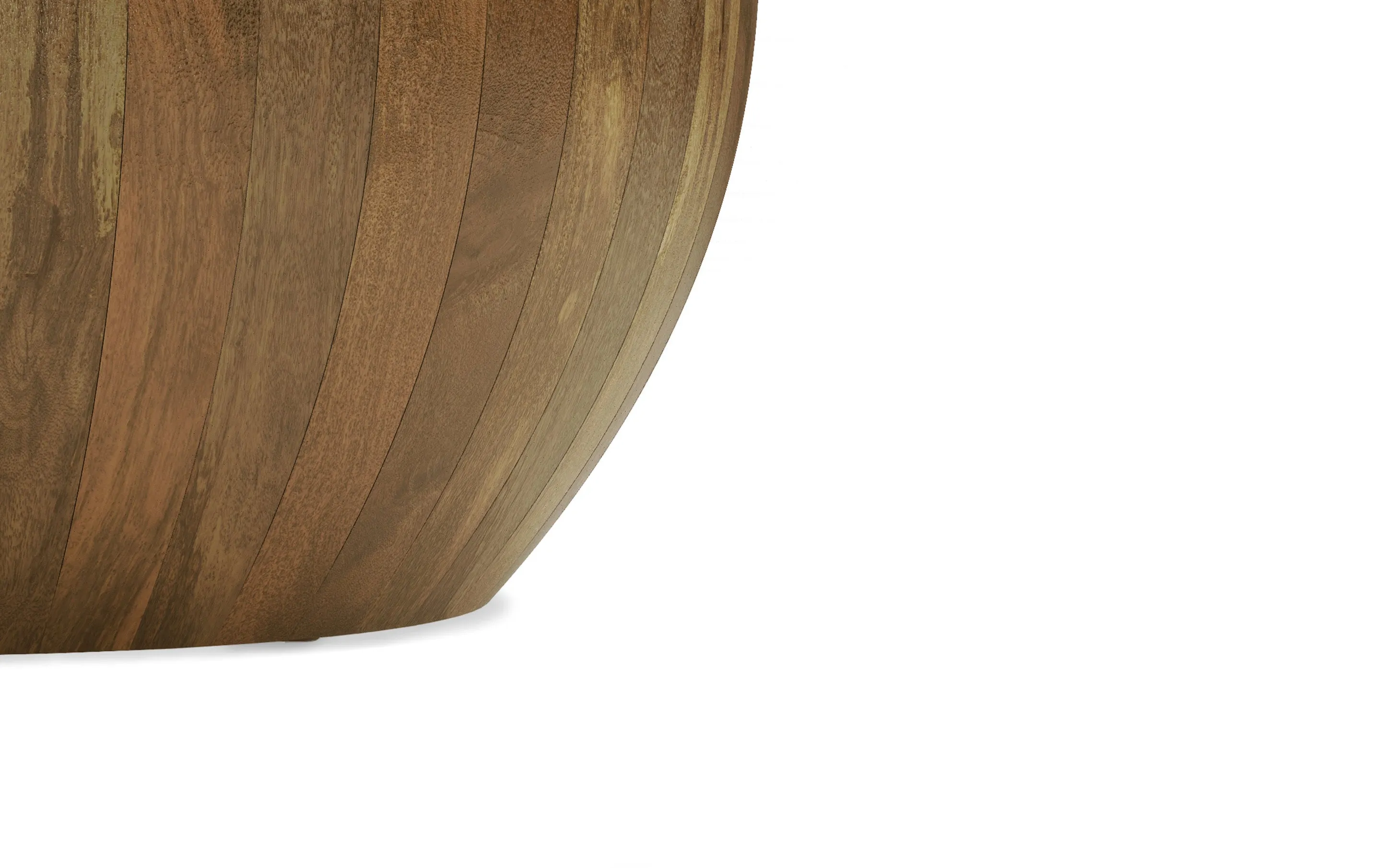 Elmbrook Drum Coffee Table in Mango