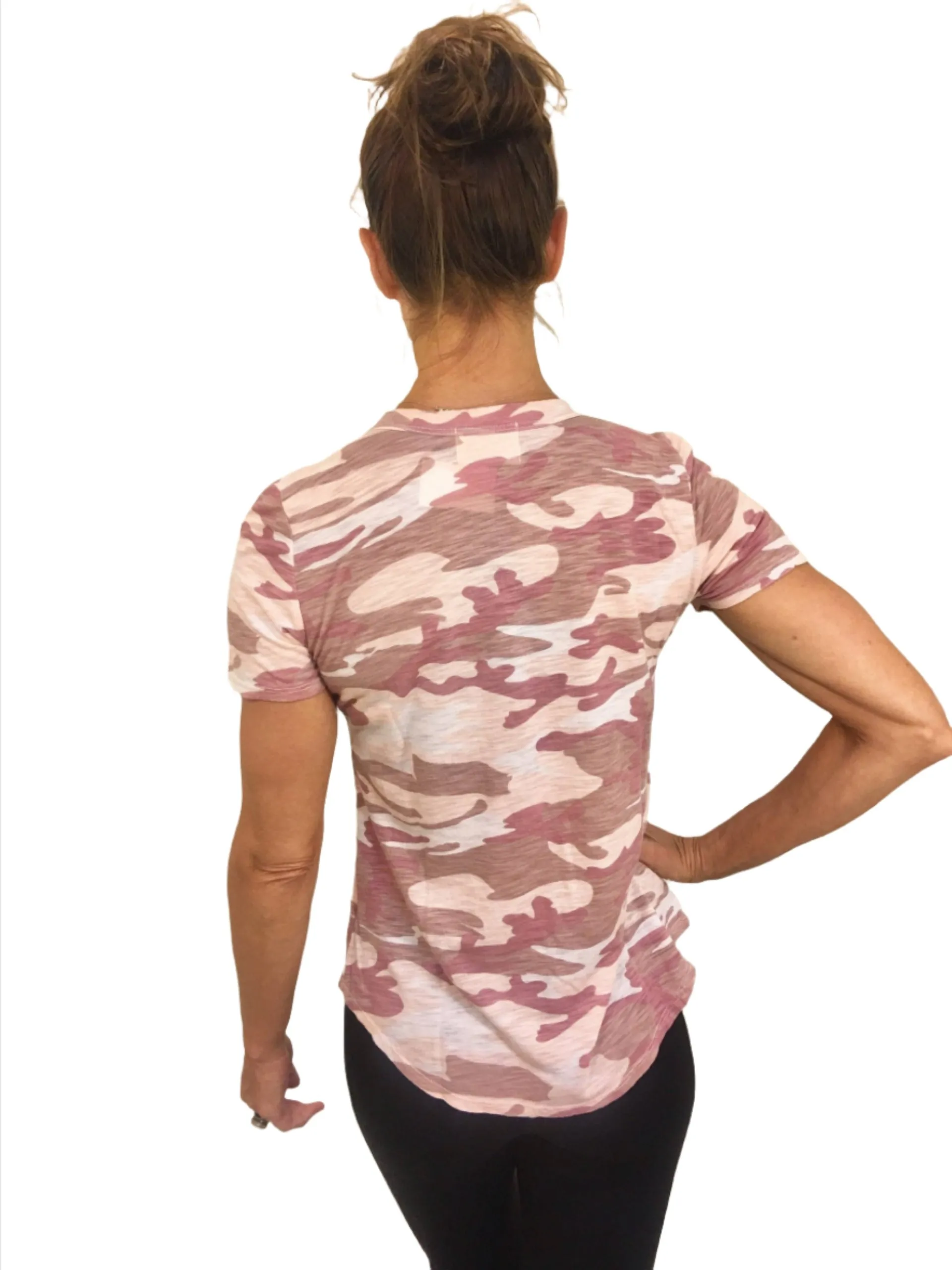 Last Chance TLA Pink Camouflage T-Shirt