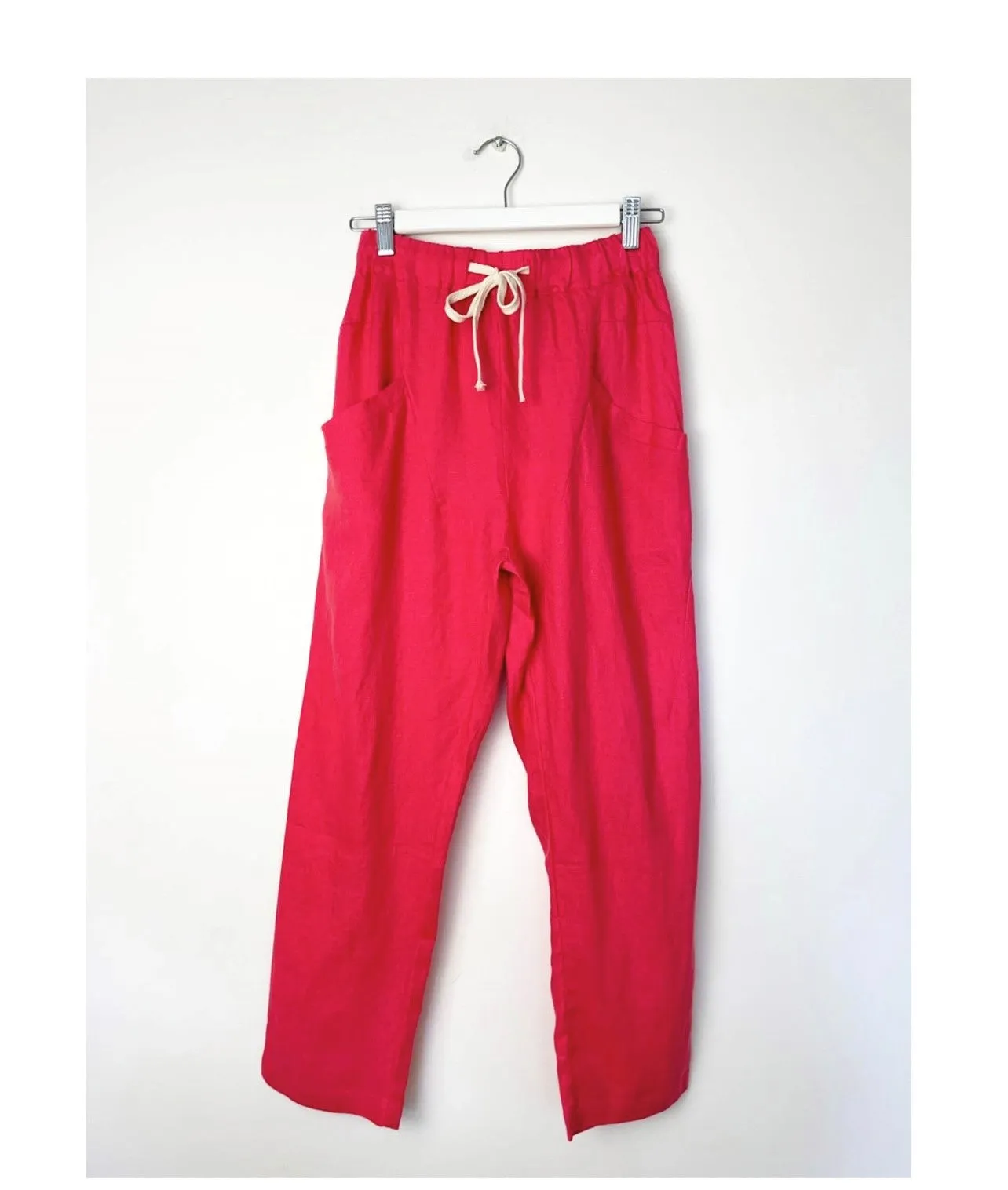 Luxe Pants - Fuschia