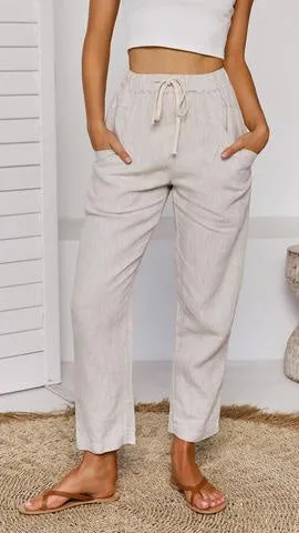Luxe Pants - Natural