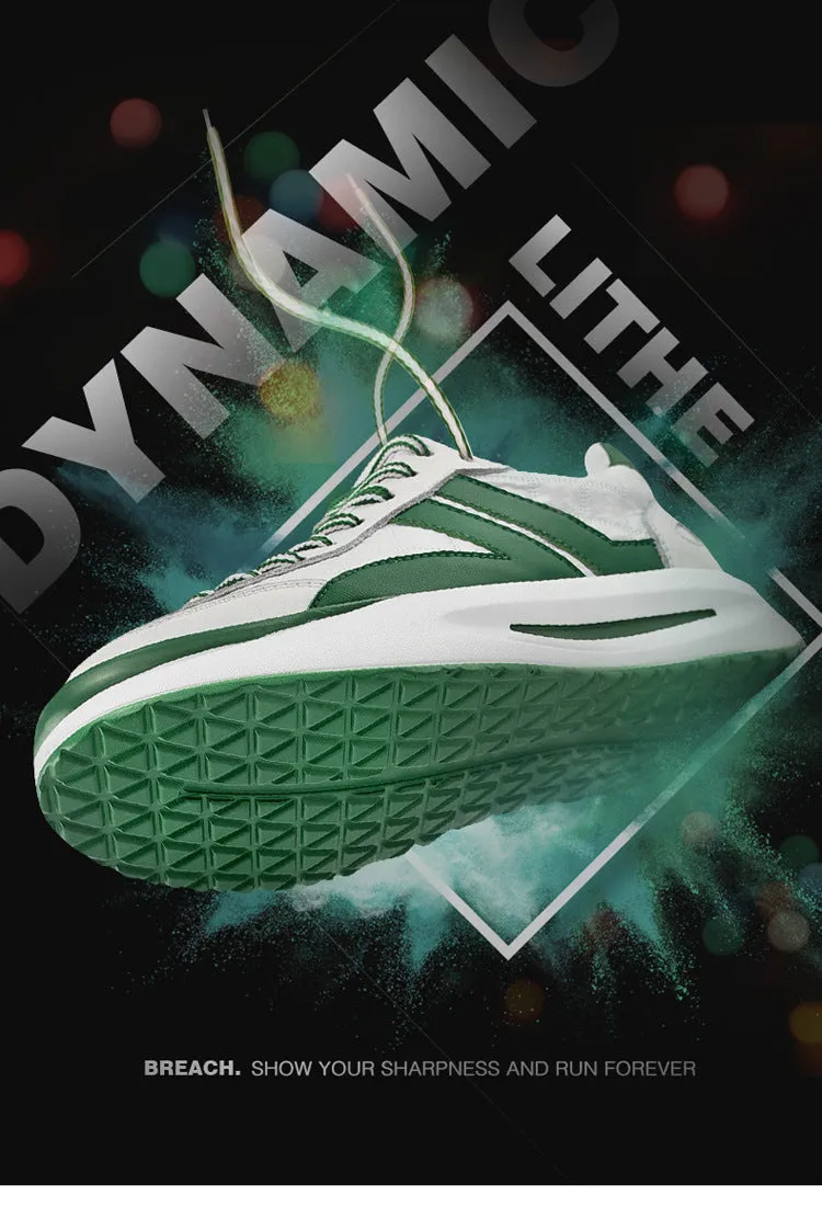 Men's Leather Deluxe Casual Sneakers