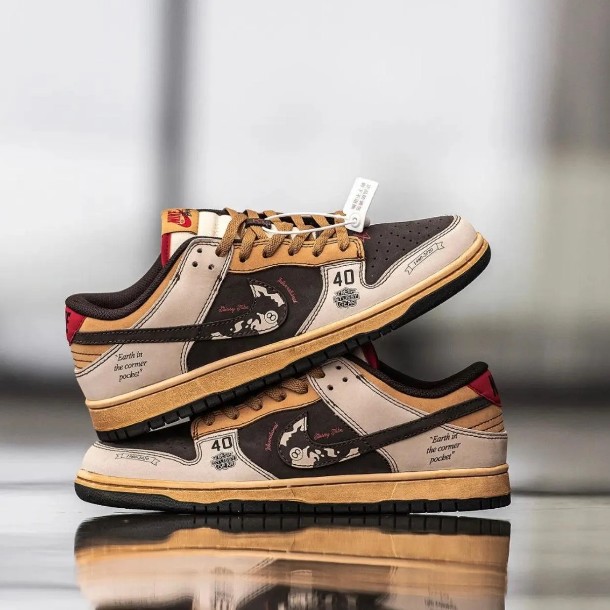 Nike Dunk low X Stussy