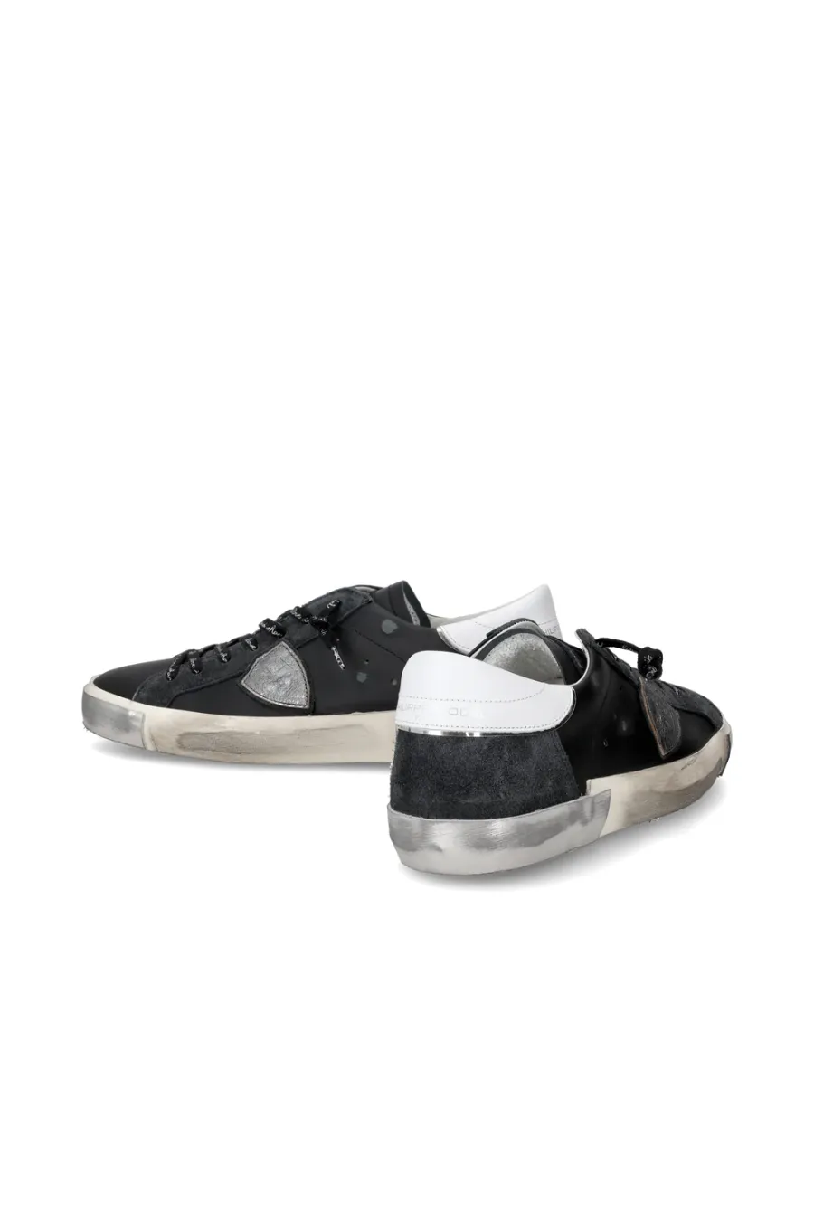 PRSX Low Man Foxy Lamine Noir Argent
