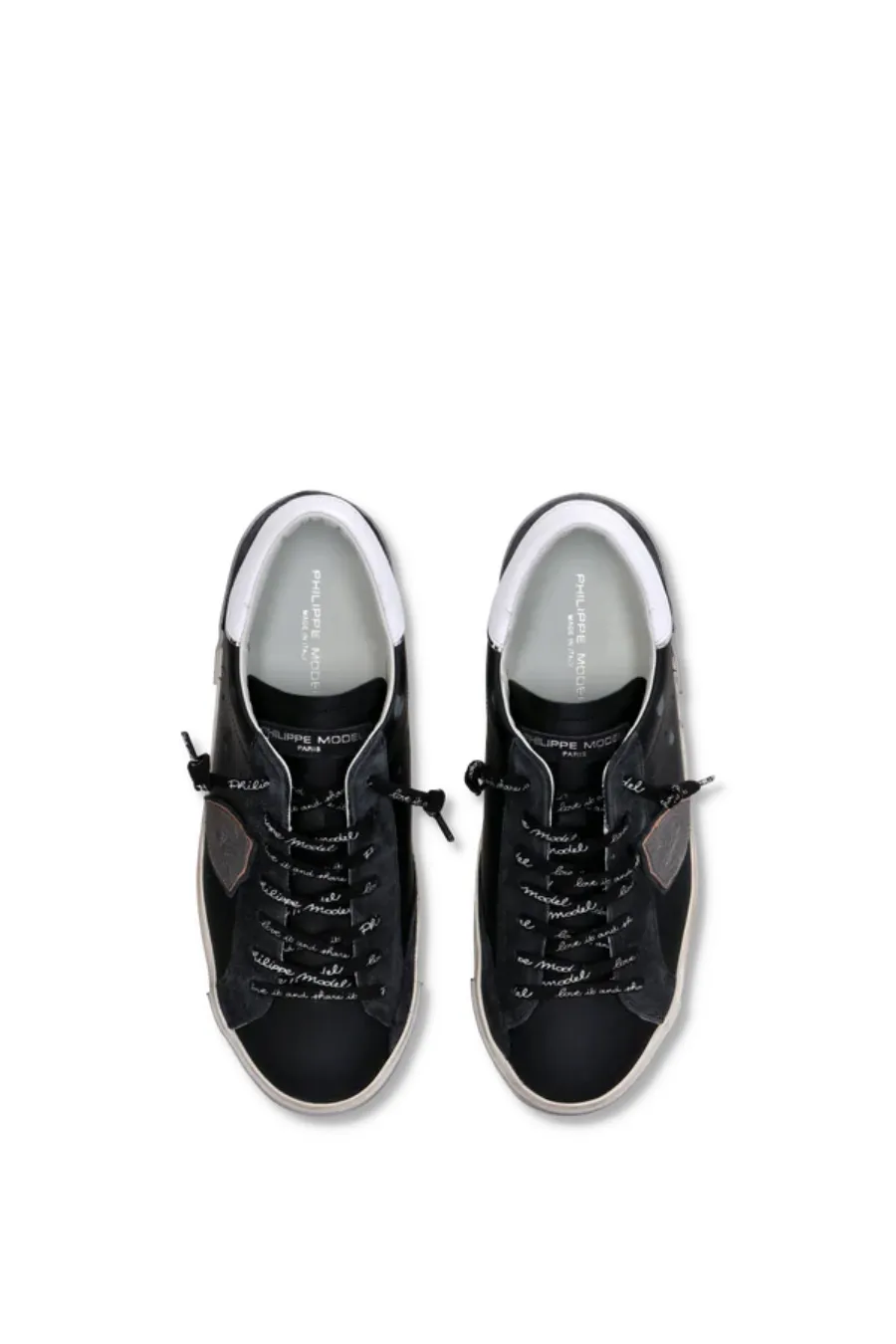 PRSX Low Man Foxy Lamine Noir Argent