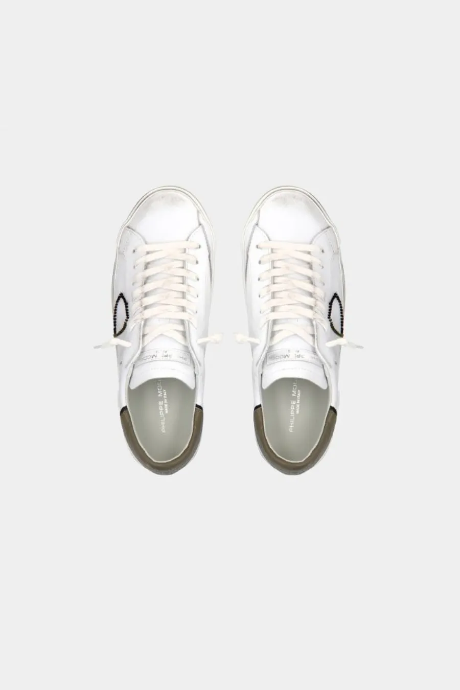 Prsx Low Man Veau Broderie Blanc Militaire
