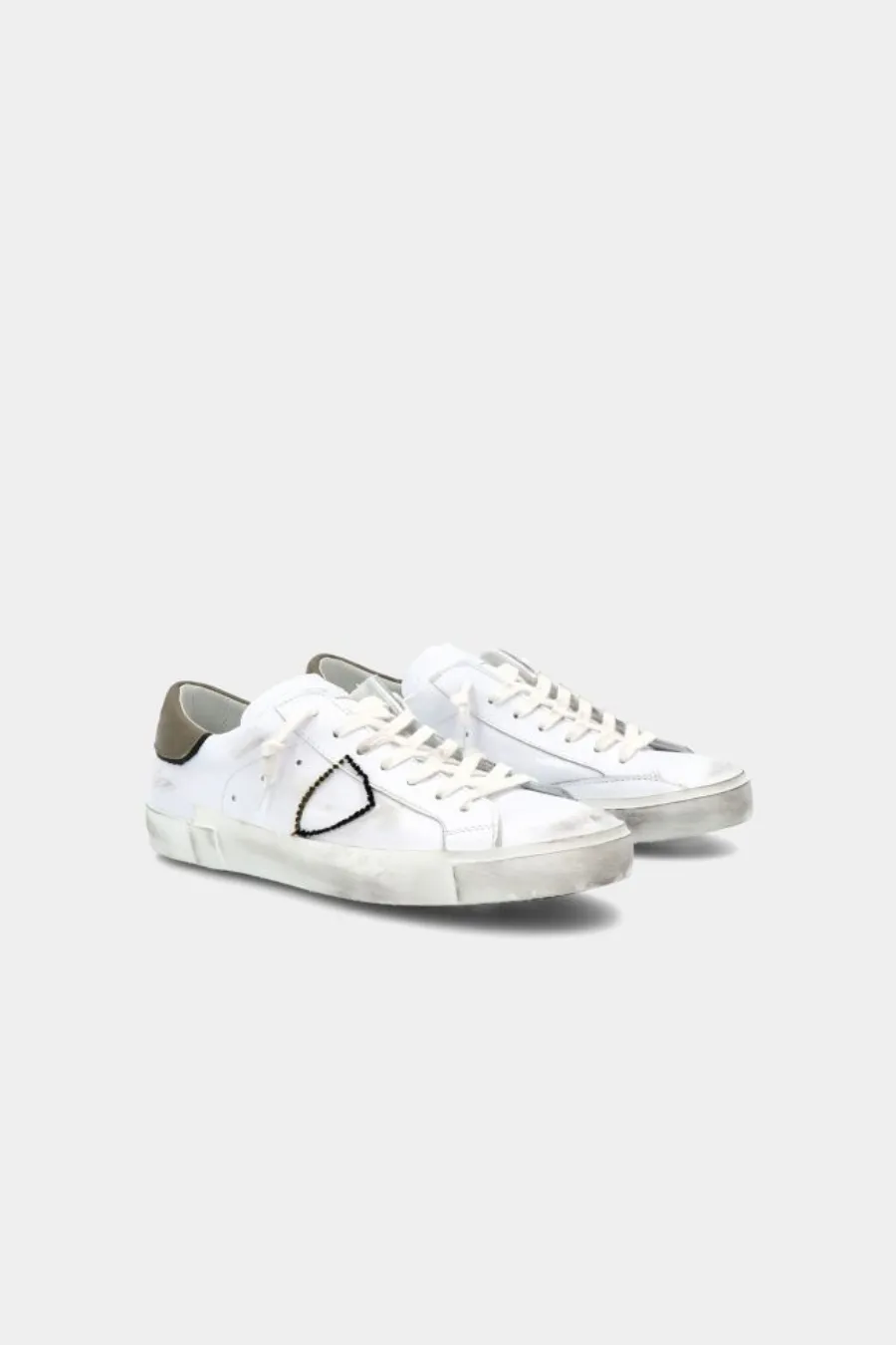 Prsx Low Man Veau Broderie Blanc Militaire