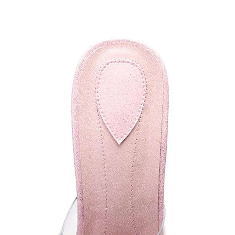 Rhinestone Bowknot Summer Strange Heel Peep Toe Slippers