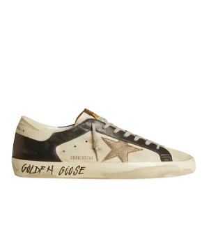 Super Star Sneaker in Dark Blue and Gunmetal