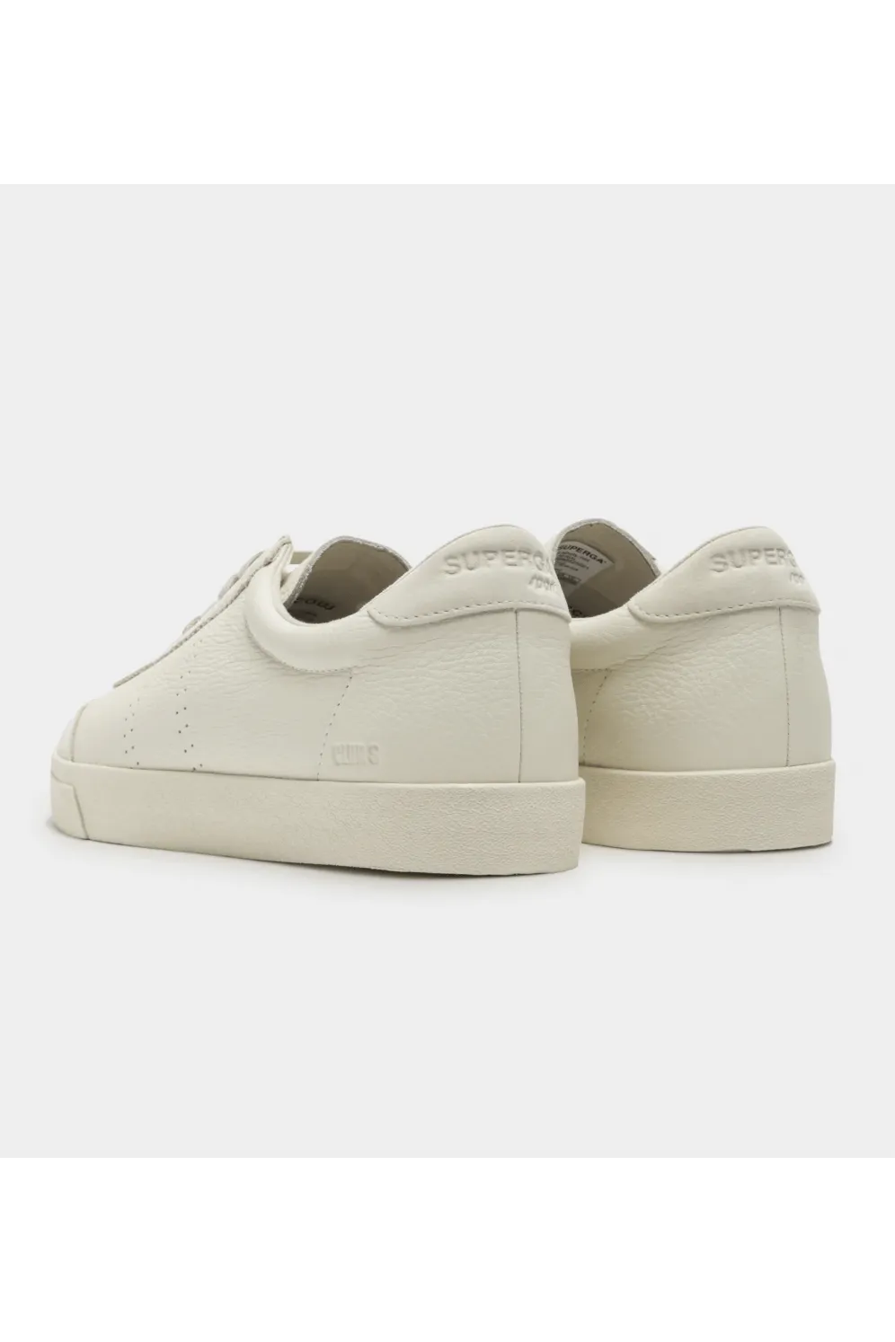 SUPERGA 2843 CLUBS TUMBLED BUTTERSOFT SNEAKERS TOTAL - BEIGE GESSO