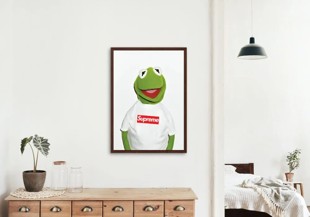 Supreme Muppet Wall Art PRINTABLE ART, Hypebeast Poster, Streetwear Art, Modern Wall Art, Pop Culture, Muppet Decor, Sports Wall Art
