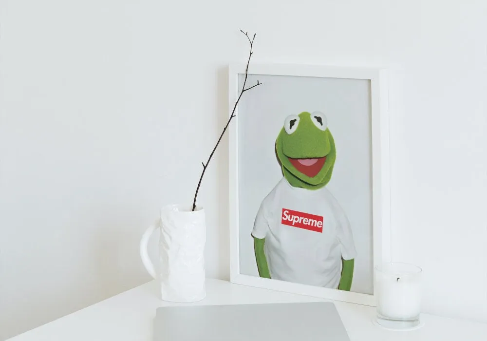 Supreme Muppet Wall Art PRINTABLE ART, Hypebeast Poster, Streetwear Art, Modern Wall Art, Pop Culture, Muppet Decor, Sports Wall Art