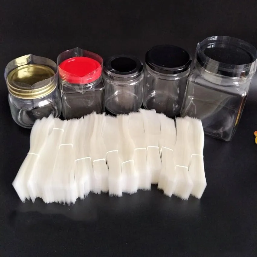 Transparant Heat Shrink Sealing Film 200 pcs Set