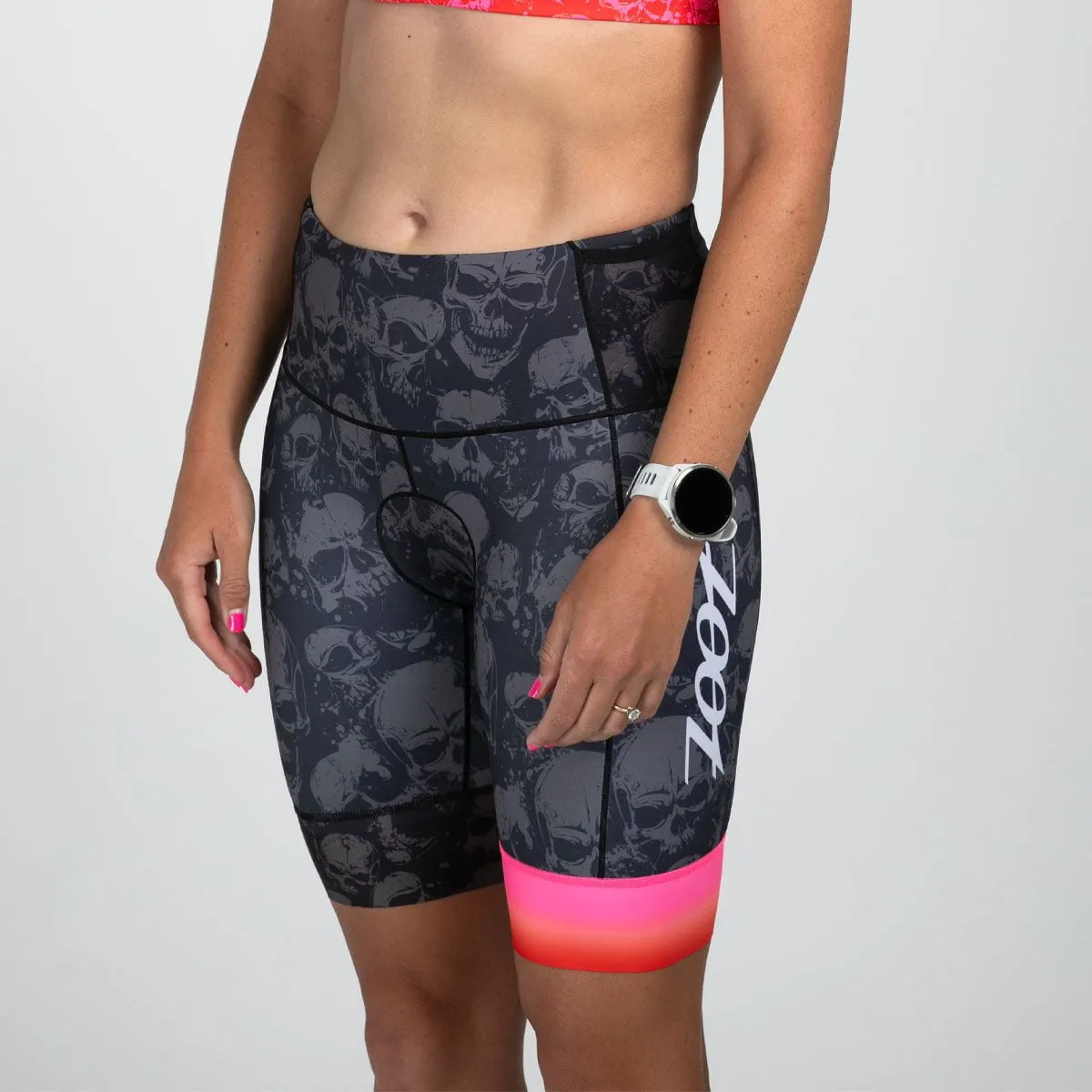 Womens LTD Triathlon 8 Inch Short - Darkside