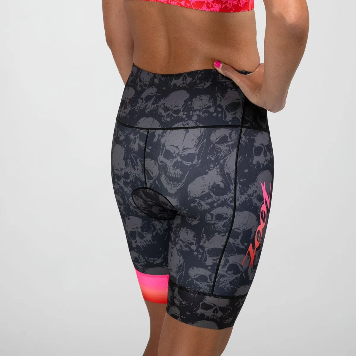 Womens LTD Triathlon 8 Inch Short - Darkside