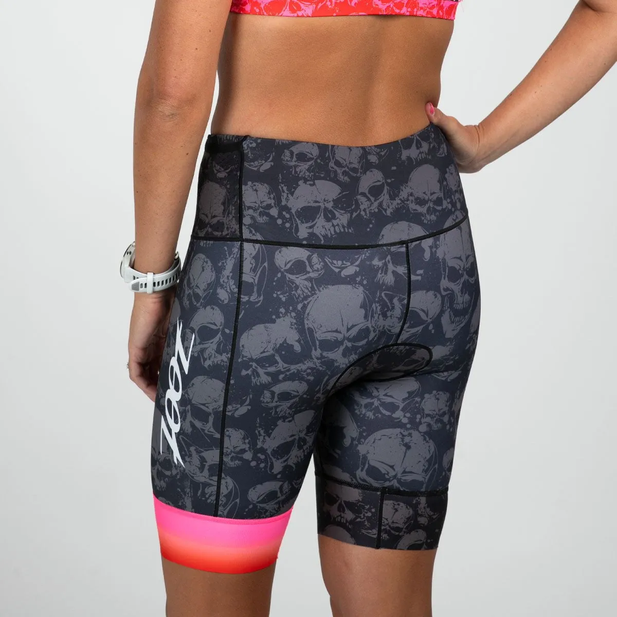 Womens LTD Triathlon 8 Inch Short - Darkside