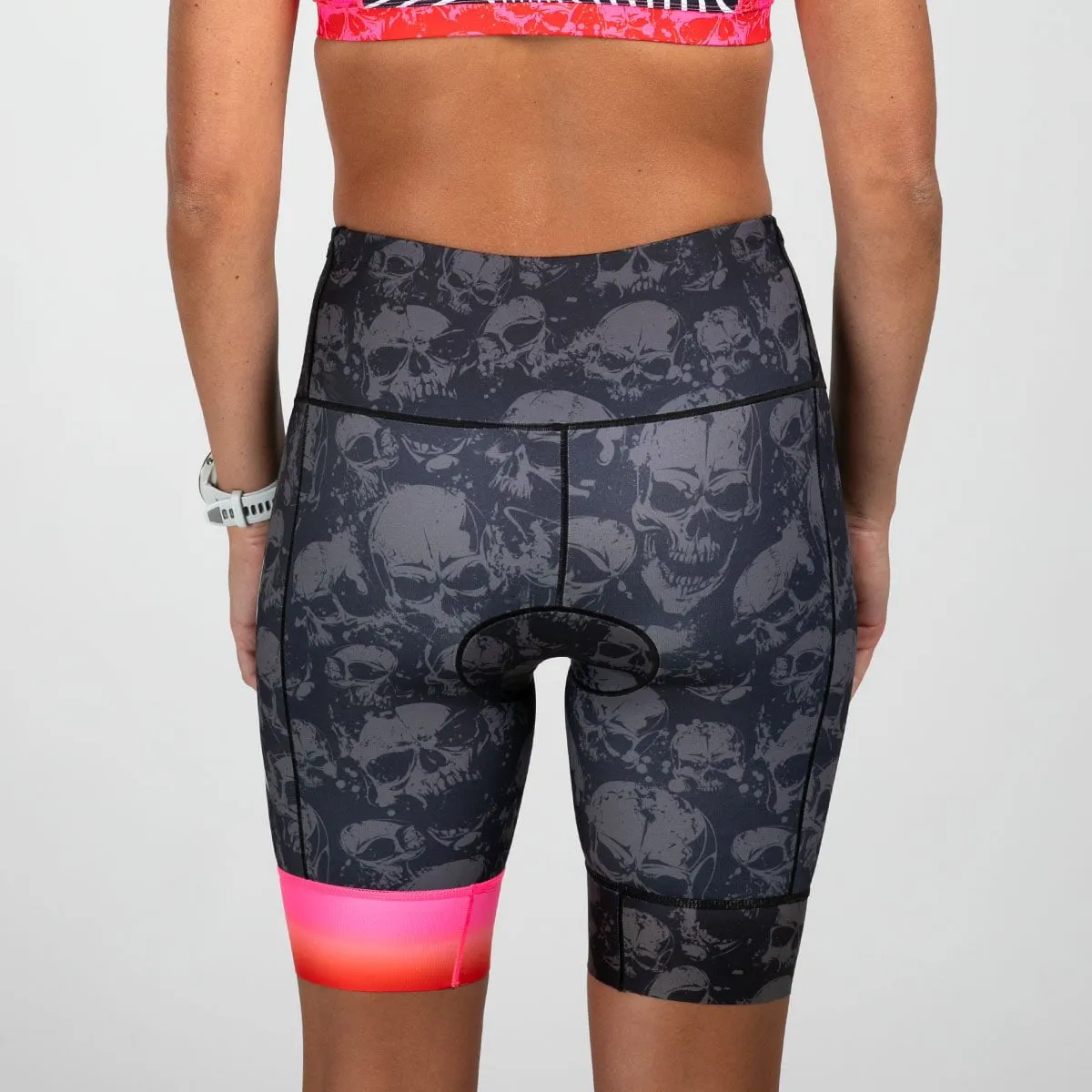 Womens LTD Triathlon 8 Inch Short - Darkside