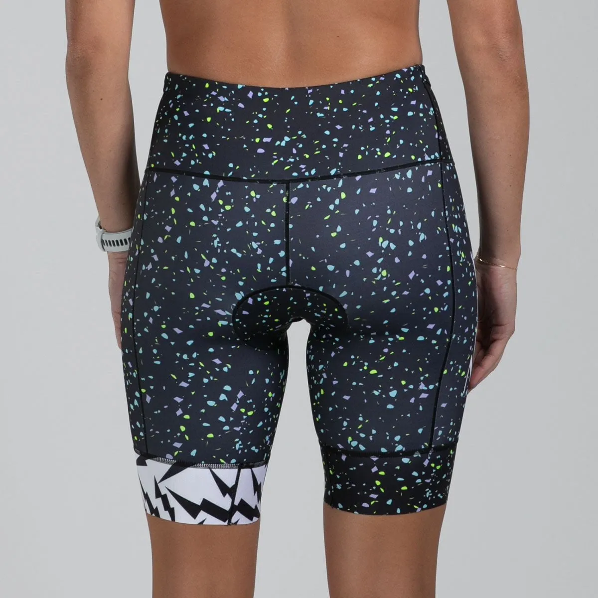 Womens LTD Triathlon 8 Inch Short - Electric
