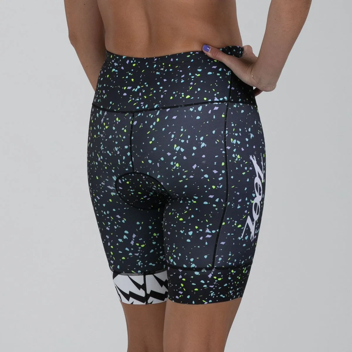 Womens LTD Triathlon 8 Inch Short - Electric