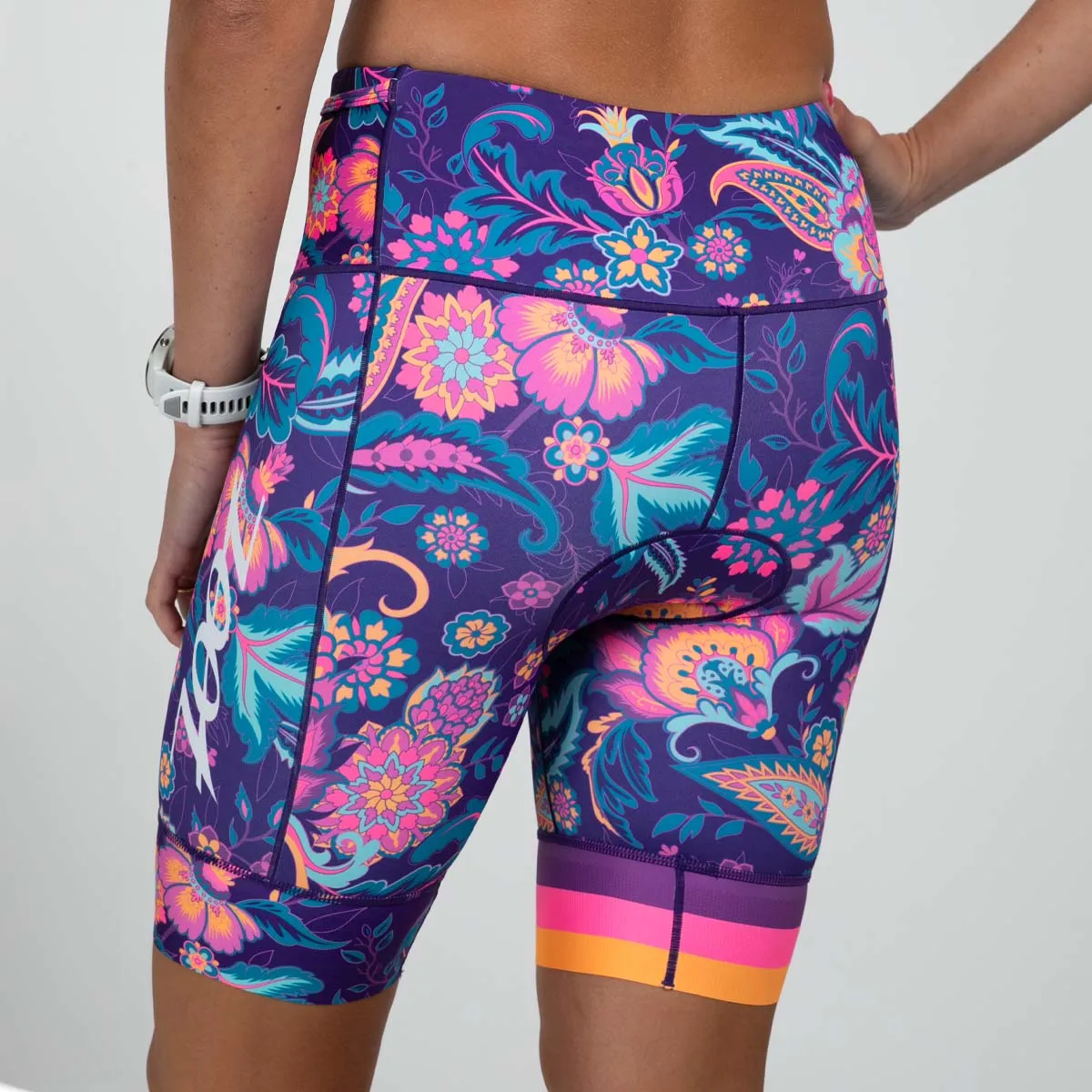 Womens LTD Triathlon 8 Inch Short - Utopia