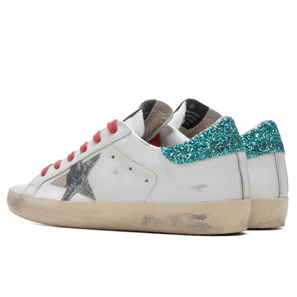 Women's Super-Star Sneakers - White/Beige Grey Phyton