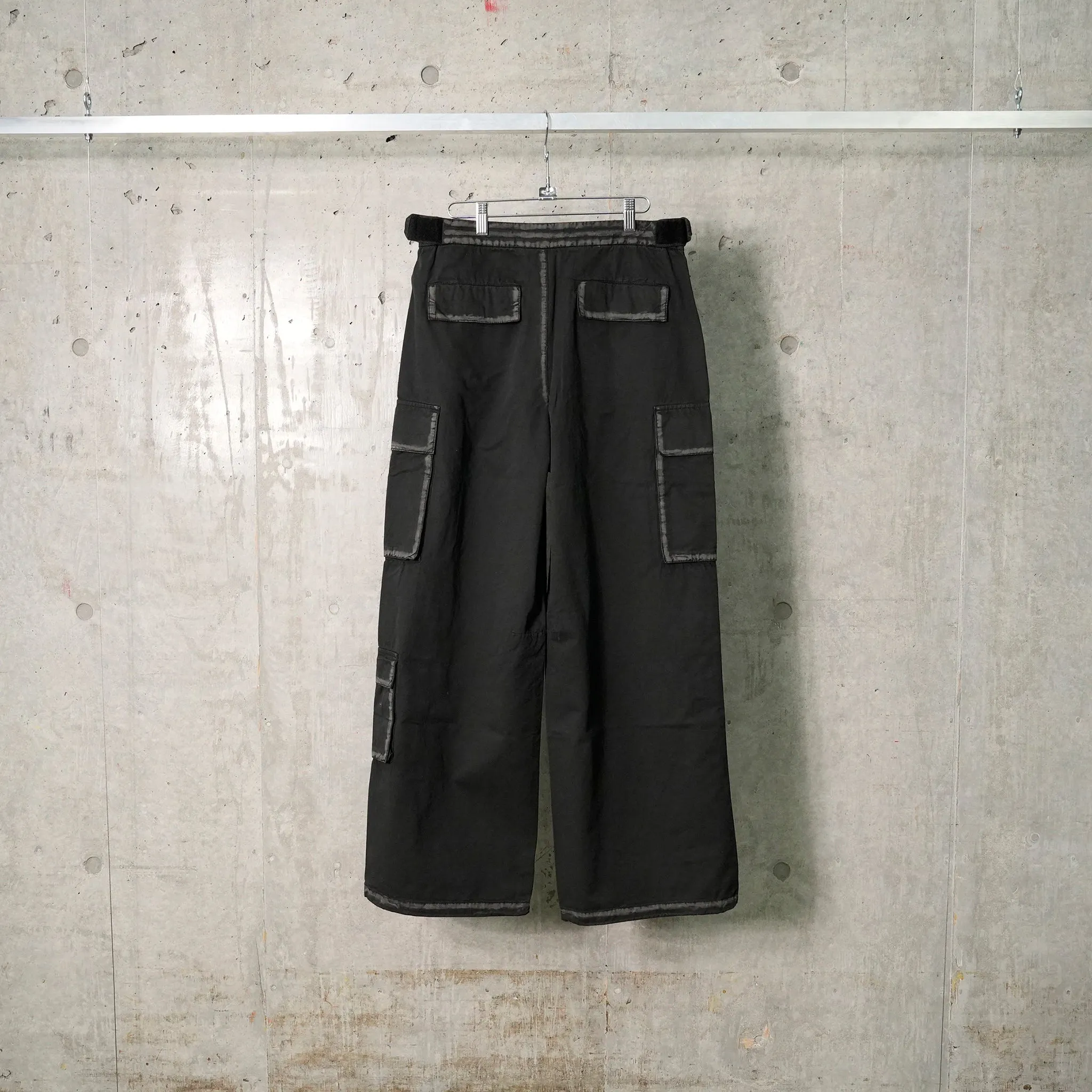 WORN SEAM CARGO BLACK / WORN BLACK