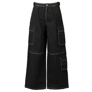 WORN SEAM CARGO BLACK / WORN BLACK